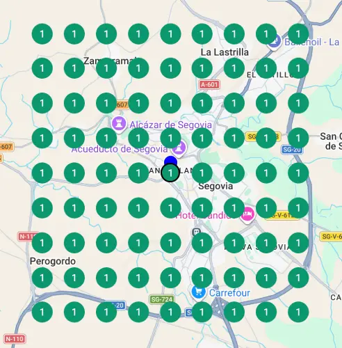 Caso de éxito SEO local: posición 1 en todo el mapa de Segovia